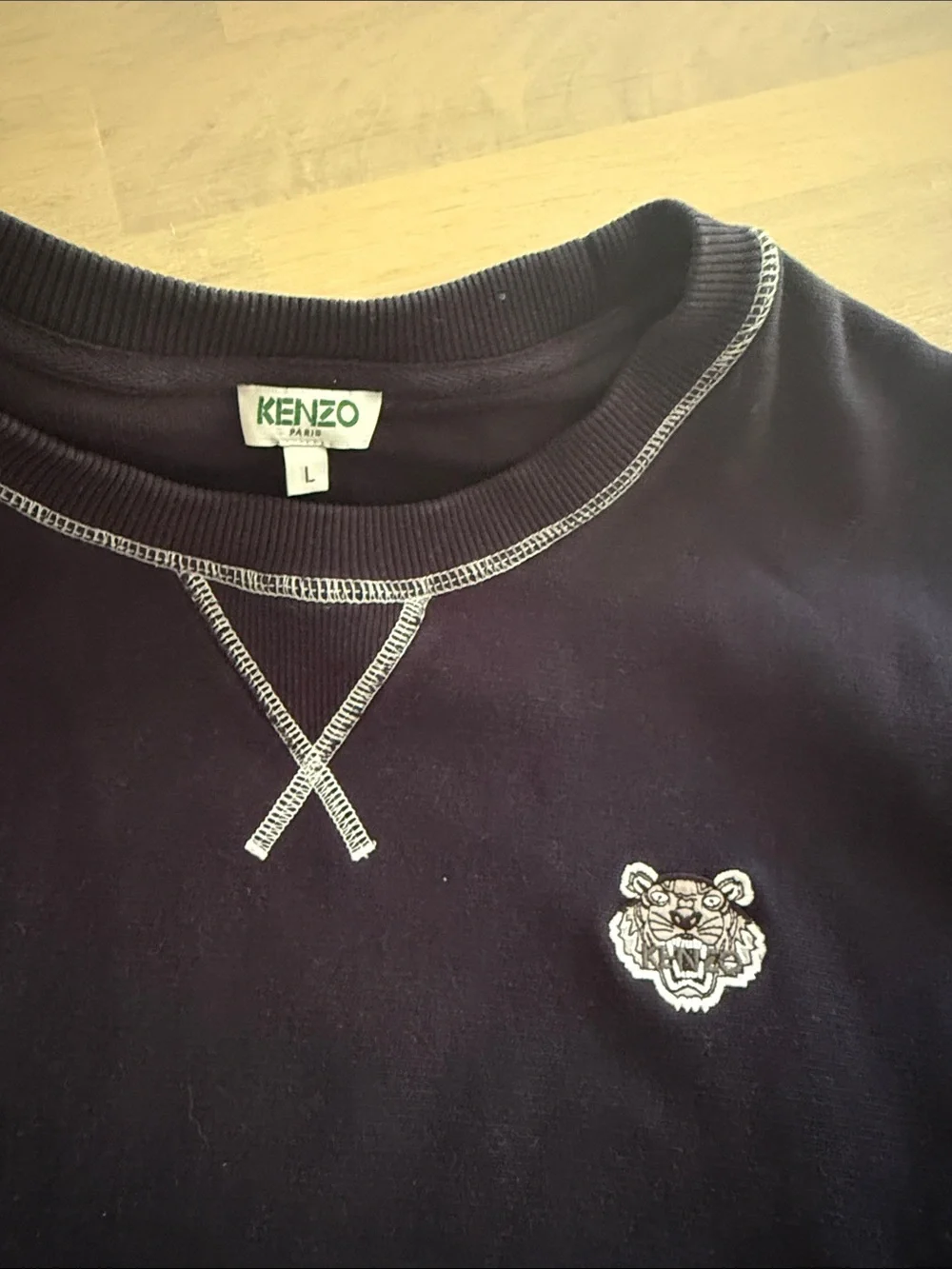 Kenzo Navy Crewneck Sweatshirt